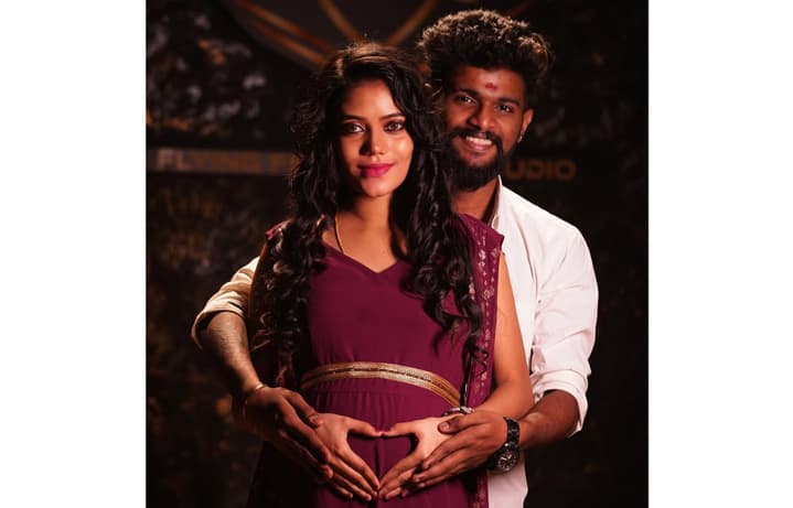 Baby Shower / Valaikaapu Makeup