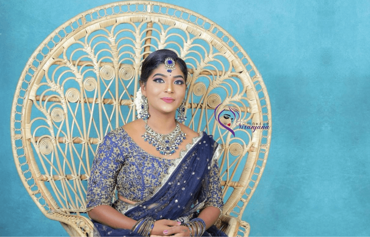 Reception Makeup for Hindu Wedding